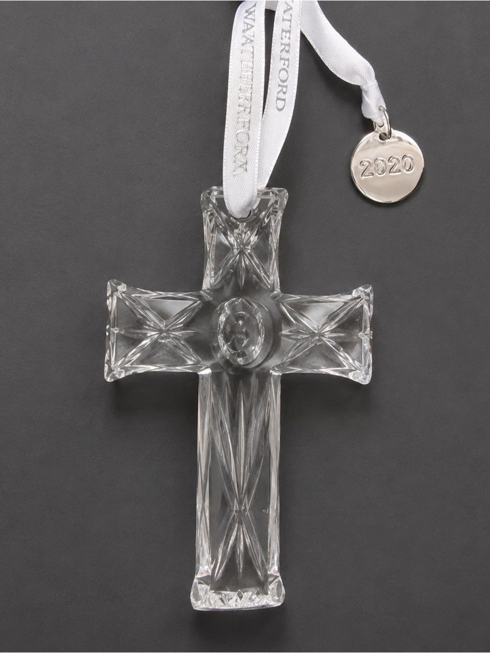 Waterford Crystal 2020 Annual Cross Ornament 4.2”
